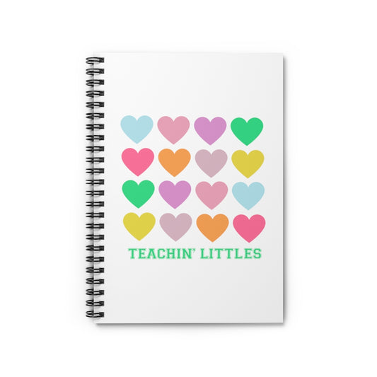 Teachin' Littles Spiral Notebook - Ruled Line - @simplylindseyy Exclusive!