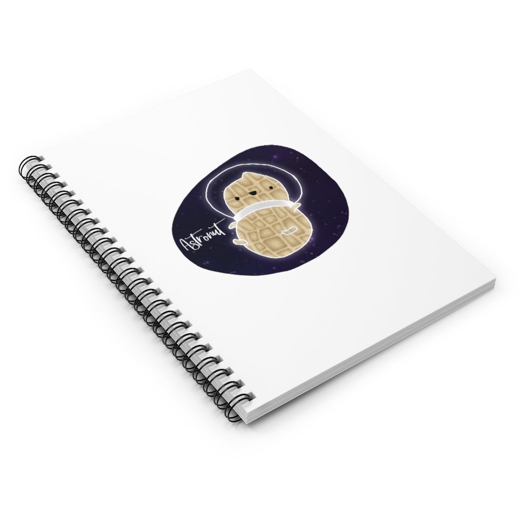 What do you get when you cross an astronaut and a peanut?... an Astronut! Show off your sense of humor with this funny, galactic, out of this world notebook. Makes the perfect gift for your punny uncle or for your friend who can't stop making dad jokes! This journal has 118 ruled line single pages for you to fill up!