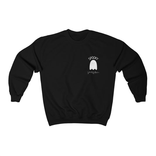 Spooky Season Ghost Crewneck Sweatshirt