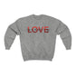 LOVE - Loss of Valuable Energy! Am I Right? This crewneck sweatshirt is perfect for keeping you cozy sitting at home drinking wine while being skeptical of love! Say what all us single people are thinking with this crew!