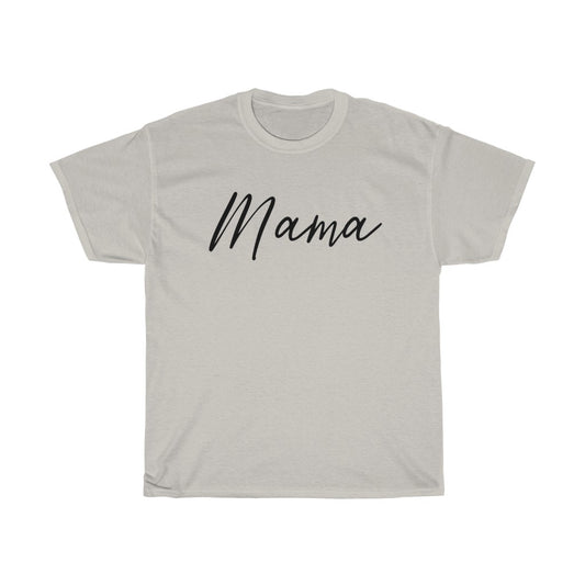 Mama Script Cotton T-shirt