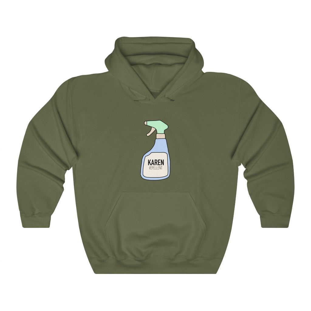 Keep those Karen's away with this funny Karen repellent hoodie.  Avoid being cancelled while staying cozy in this hoodie. 