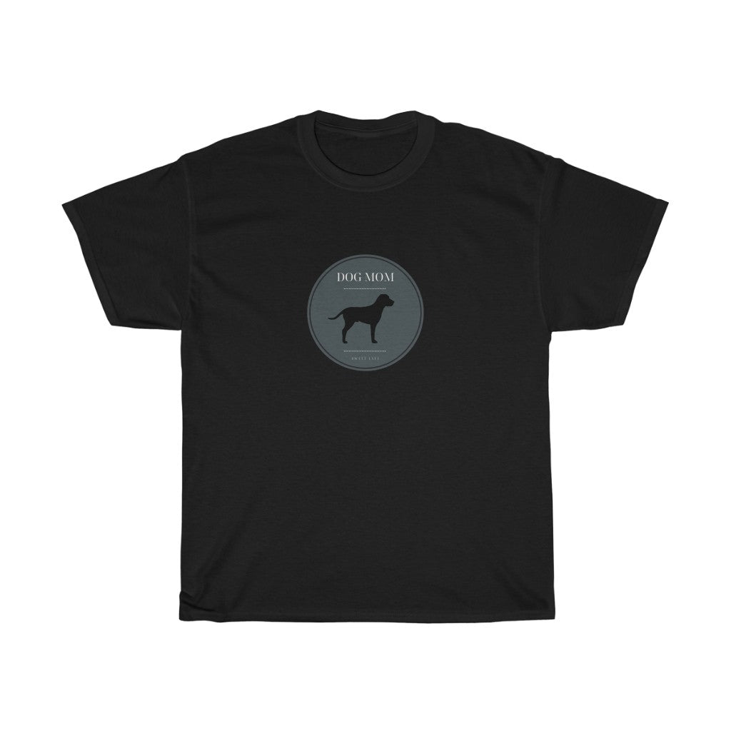 There is nothing better than a girl's best friend.  This stylish dog mom cotton t-shirt has a preppy emblem with a dog. Whether you are walking your furry friend or snuggling up on the couch with your dog, this t-shirt is perfect for any and every occasion. Designed with a super soft cotton, you will never want to take it off.