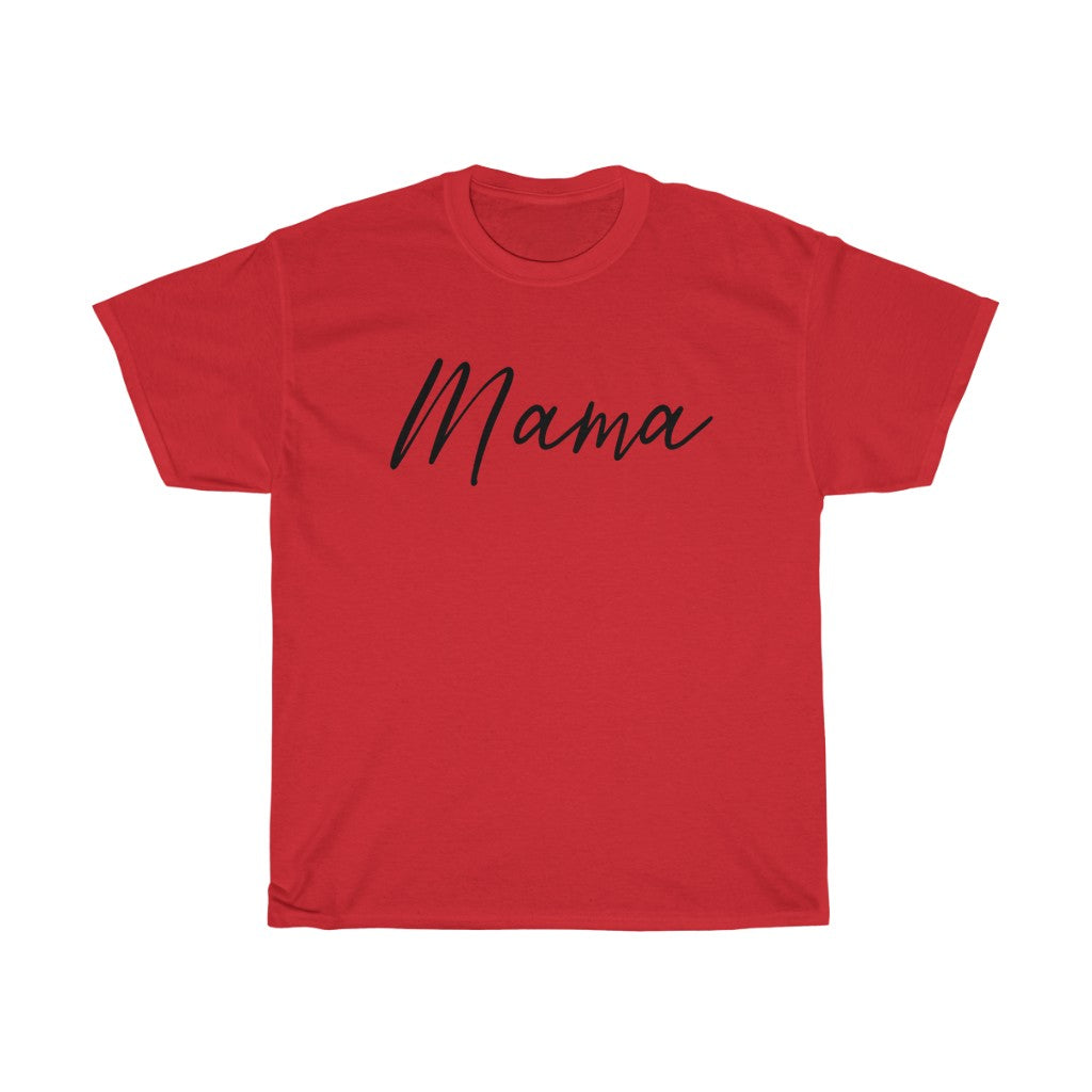 Mama Script Cotton T-shirt