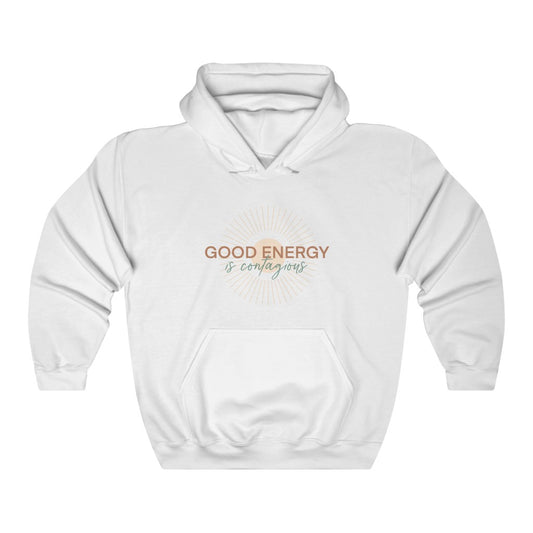 Good Energy is Contagious Hoodie Sweatshirt  - @emmashaffer97 Exclusive!