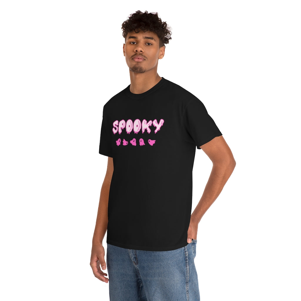 SPOOKY Ghost Cotton T-shirt