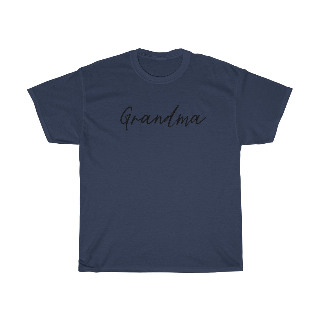 Grandma Script Cotton T-shirt