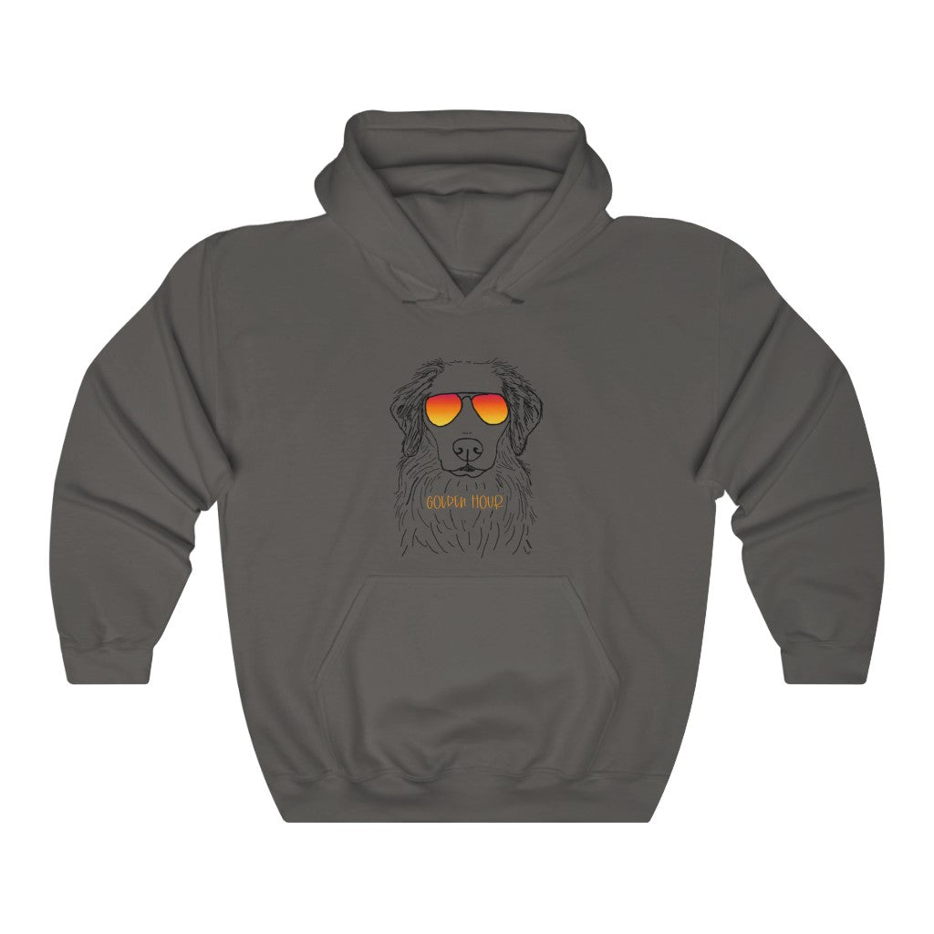 Happy Golden Hour! This hoodie sweatshirt is perfect for trying to catch that golden lighting with your golden retriever! Perfect gift for that golden lover in your life.