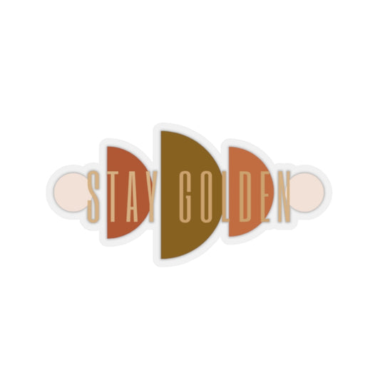 Stay Golden Sticker