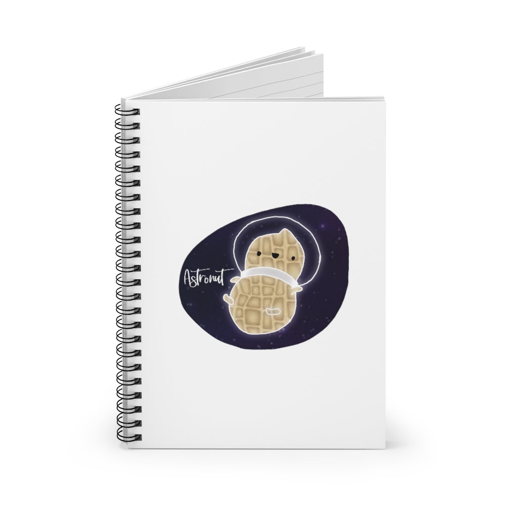 What do you get when you cross an astronaut and a peanut?... an Astronut! Show off your sense of humor with this funny, galactic, out of this world notebook. Makes the perfect gift for your punny uncle or for your friend who can't stop making dad jokes! This journal has 118 ruled line single pages for you to fill up!