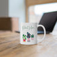 Plant Moms are the best moms. I mean, it is hard to keep plants alive so it must mean you just have the magic touch. This bright and fun ceramic mug includes potted plants with “Plant Mom” printed across the top. This is the ultimate upgrade to your collection. This mug is 11 oz, lead and BPA free, and microwave and dishwasher safe! 