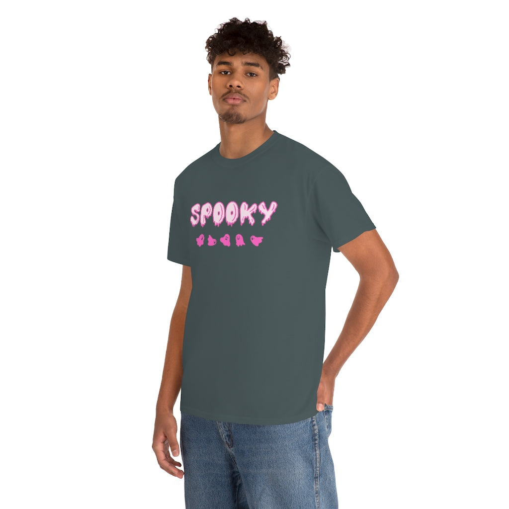SPOOKY Ghost Cotton T-shirt