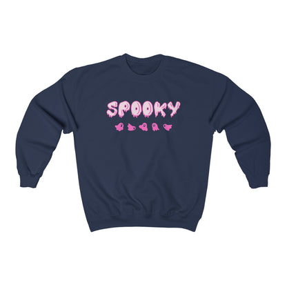 SPOOKY Ghost Crewneck Sweatshirt