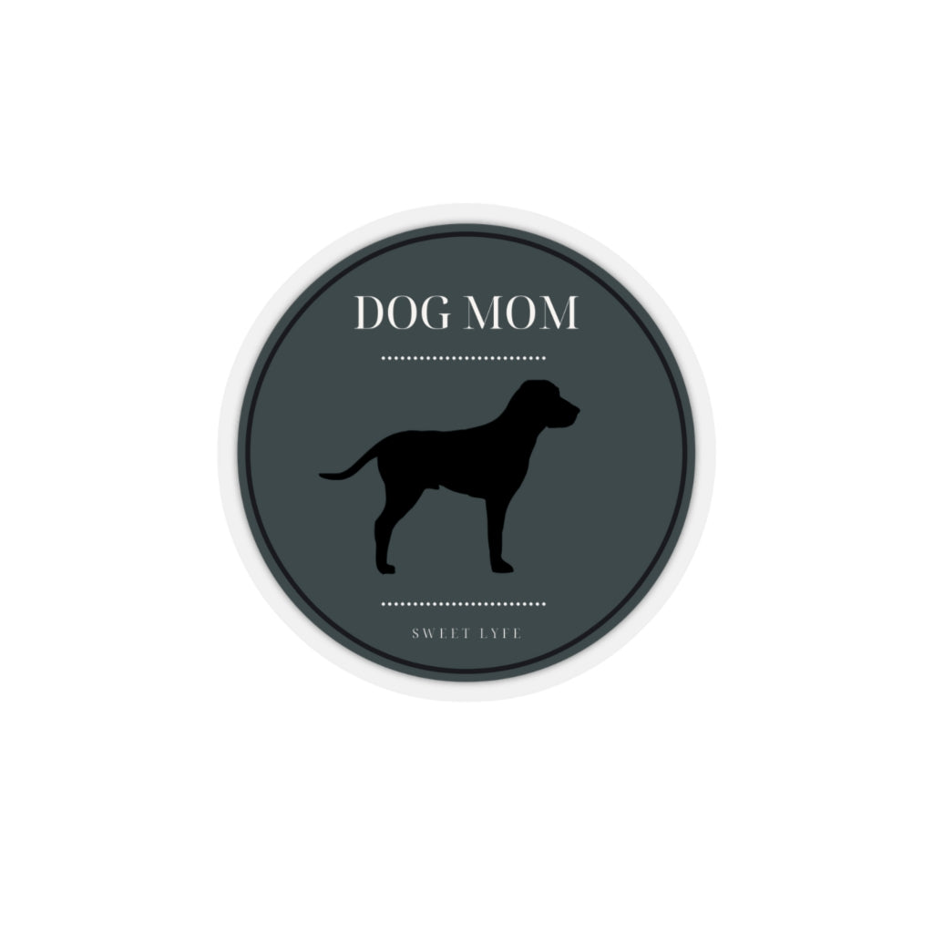 There is nothing better than a girl's best friend.  This stylish dog mom sticker has a preppy emblem with a dog.  This sticker is perfect to show off your love for your best friend. 