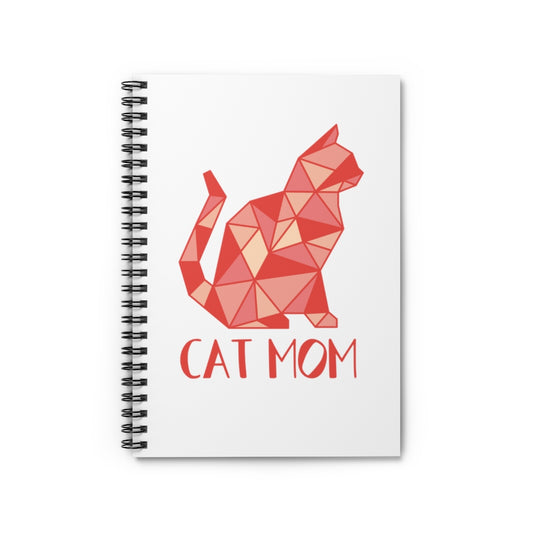 Cat Mom Spiral Notebook  - @76dmb76 Exclusive