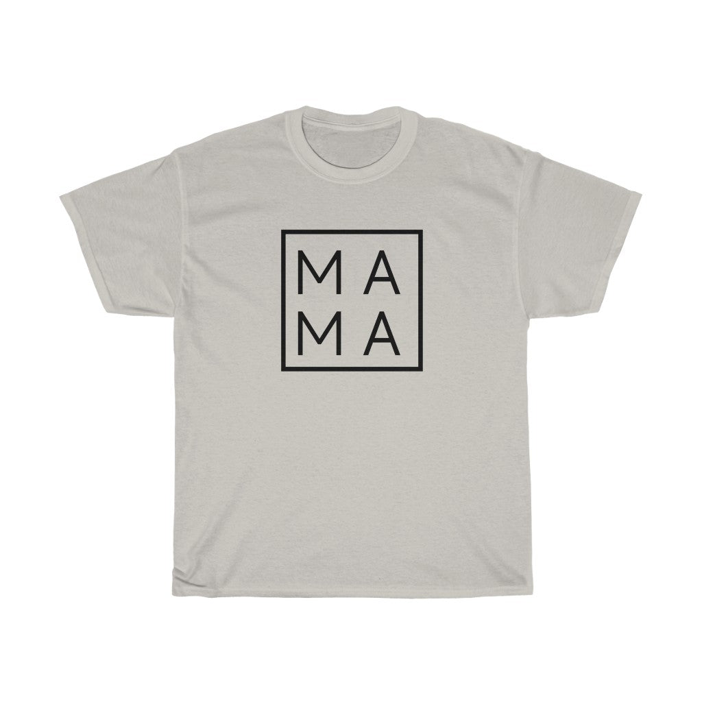 Mama Minimalist Square Cotton T-shirt