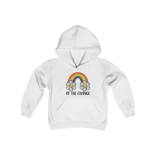 Be the Change Youth Hooded Sweatshirt - @thatmamateacherlife Exclusive!
