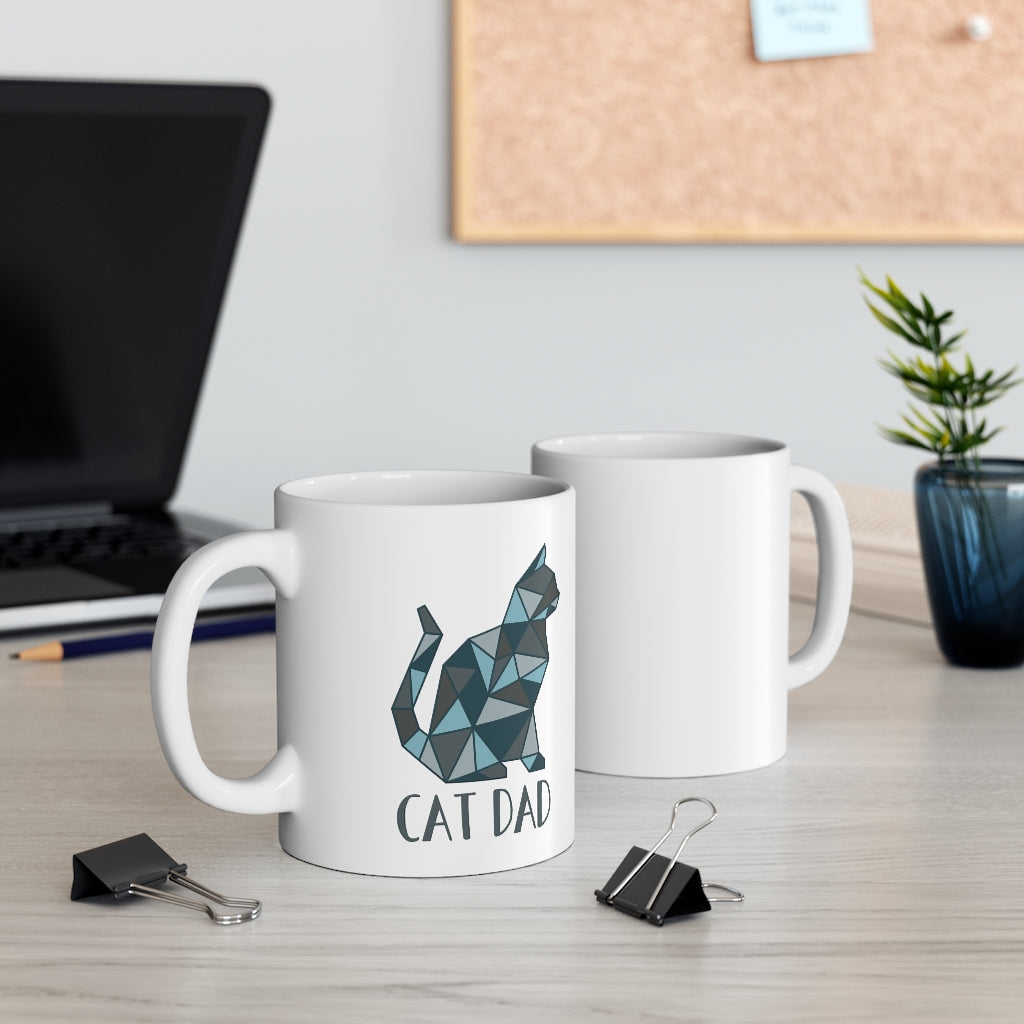 Cat Dad Mug 11oz - @ 76dmb76 Exclusive!