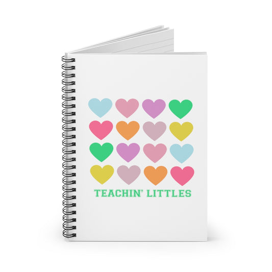 Teachin' Littles Spiral Notebook - Ruled Line - @simplylindseyy Exclusive!
