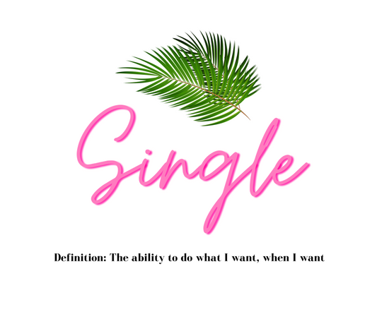 One of the best parts of being single is doing what you want, when you want. This trendy ceramic mug features a palm leaf and the perfect definition of single. Giving off all the Beverly Hills vibes, you will get all the compliments left and right, and hey, you might get a few dates out of it too (wink, wink!) This mug is 11 oz, lead and BPA free, and microwave and dishwasher safe!