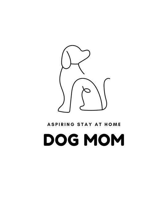 When your only aspiration in life is to make sure your dog has the best life possible. This funny Aspiring Stay at Home Dog Mom cotton t-shirt is made with 100% cotton blend so it is super soft and comfortable. Perfect for walks or cuddling on the couch with your furry friend, this will be your new favorite t-shirt guaranteed.