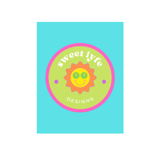 This bright fun colorful notebook has a retro design with a sun wearing sunglasses. With fun pops of color, this cute journal is a unique piece to add to your collection. Make people smile and show off your style and always remember you are living the sweet lyfe. This journal has 118 ruled line single pages for you to fill up!