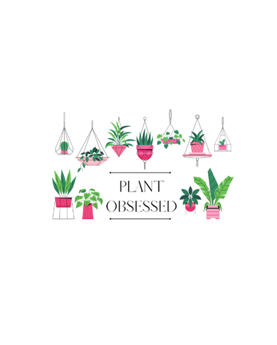 There is no such thing as too many plants. I mean, just one more right? This colorful cotton tee has beautiful hanging plants and the phrase “Plant Obsessed”. Made with 100% cotton, this t-shirt is both stylish and cozy. Treat yourself and show off your passion for plants with this piece.