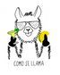 Coming Se Llama?! This funny cotton t-shirt put a fun and festive twist on the original Spanish saying. Show off your sense of humor and love for llamas with this funny. This llama rocking his taco, margarita, and cool sunglasses are the perfect gift for your Cinco de Mayo holiday, or just to wear around town! 