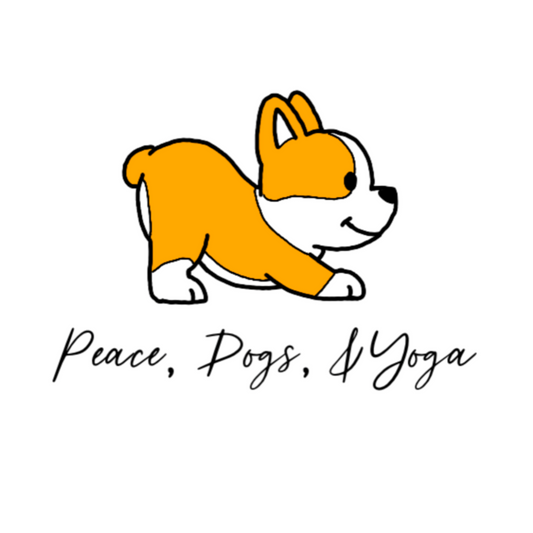 Peace, Dogs, and Yoga... the only things that matter! This mug is perfect for planning those yoga classes, or for that daily stretch at home with your pup! Great gift for the dog and yoga lovers in your life. Namaste! This mug is 11 oz, lead and BPA free, and microwave and dishwasher safe!