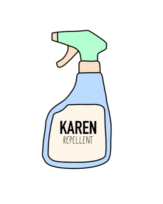 Keep those Karen's away with this funny Karen repellent hoodie. Avoid being cancelled while staying cozy in this hoodie.