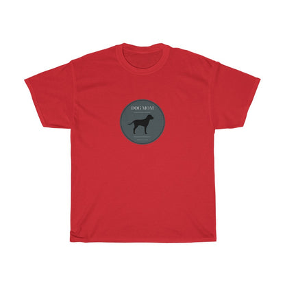There is nothing better than a girl's best friend.  This stylish dog mom cotton t-shirt has a preppy emblem with a dog. Whether you are walking your furry friend or snuggling up on the couch with your dog, this t-shirt is perfect for any and every occasion. Designed with a super soft cotton, you will never want to take it off.