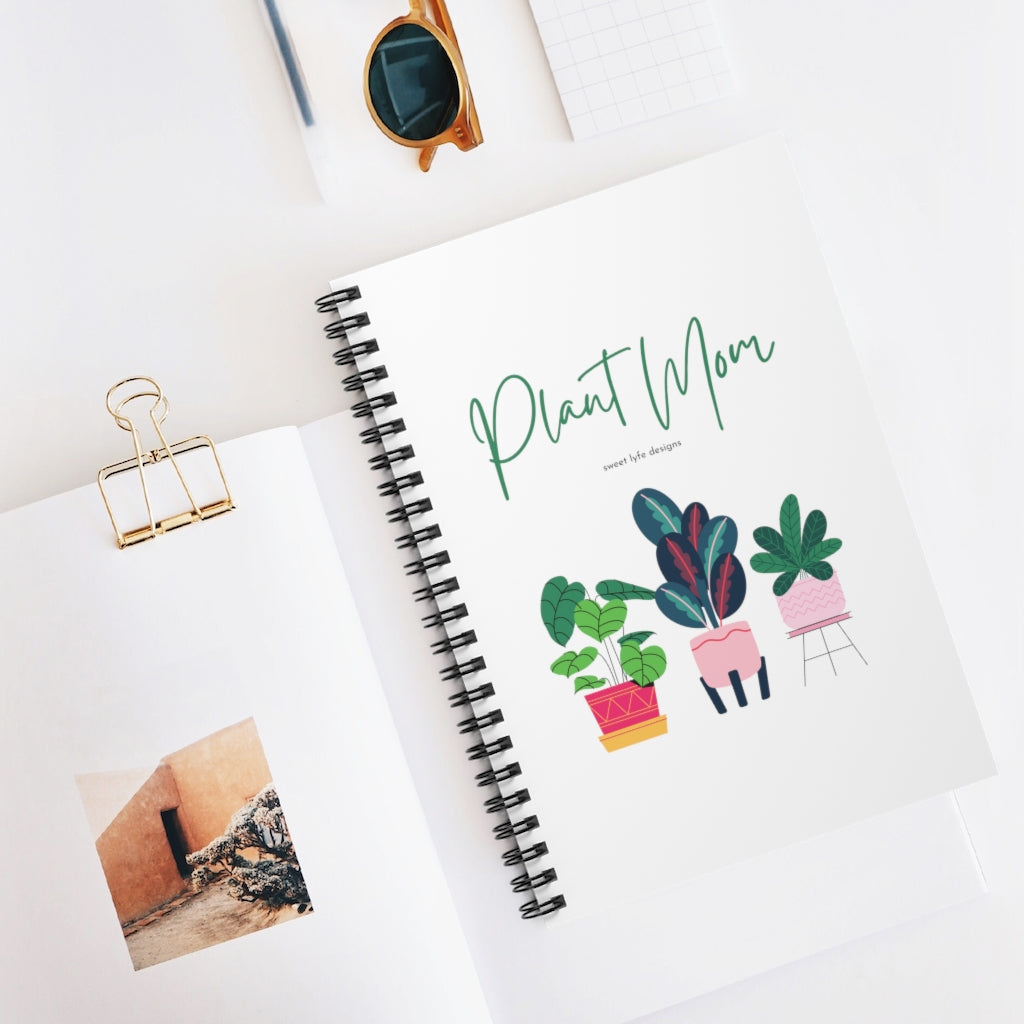 Plant Moms are the best moms. I mean, it is hard to keep plants alive so it must mean you just have the magic touch. This bright and fun notebook includes potted plants with “Plant Mom” printed across the top. This journal has 118 ruled line single pages for you to fill up!