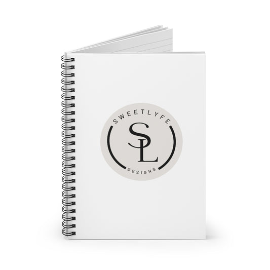 Welcome to the Sweet Lyfe, we are happy to see you here! This notebook features our exclusive Sweet Lyfe design.  This journal is perfect for staying stylish while showing off your new favorite brand. This journal has 118 ruled line single pages for you to fill up!