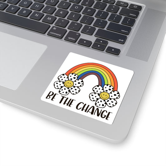 Be the Change Sticker - @thatmamateacherlife Exclusive!