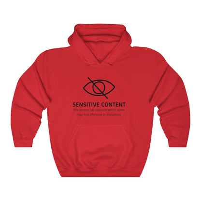 Sensitive Content! This hoodie is perfect for those people with unpopular opinions! Let people know what they are getting into! Makes a great gift for that outspoken uncle at the holidays! 