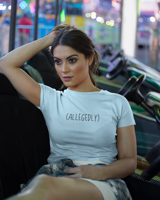 This cotton t-shirt is amazing... allegedly. This funny t-shirt will show off your sense of humor or make a great gift for the jokester in your life.