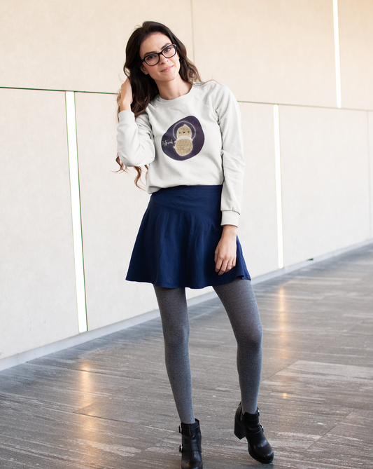 What do you get when you cross an astronaut and a peanut?... an Astronut! Show off your sense of humor in this funny, galactic, out of this world crewneck sweatshirt. Makes the perfect gift for your punny uncle or for your friend who can't stop making dad jokes!