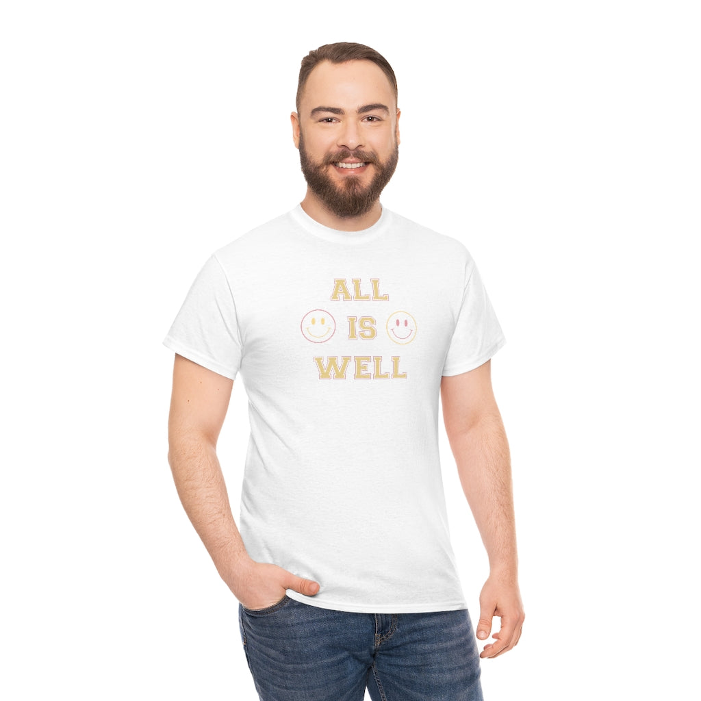 All is Well Cotton T-shirt