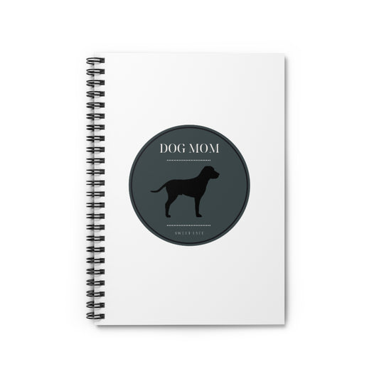 There is nothing better than a girl's best friend. This stylish dog mom notebook has a preppy emblem with a dog. Whether you are snuggling up on the couch with your dog or out running to get more dog food, this notebook is perfect to keep track of you and your dog's to do list. This journal has 118 ruled line single pages for you to fill up!