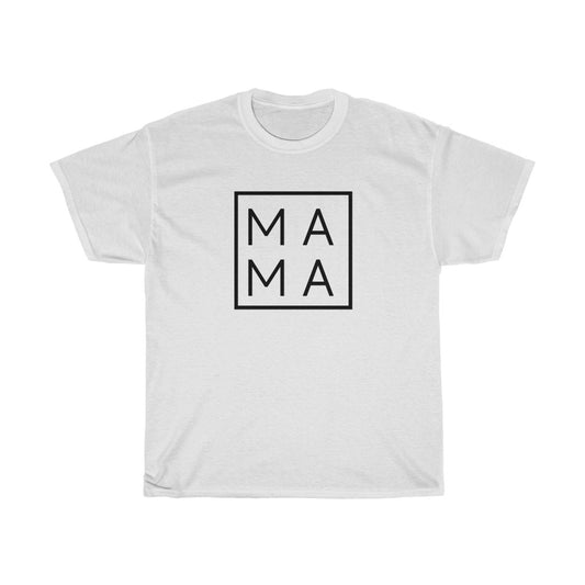 Mama Minimalist Square Cotton T-shirt
