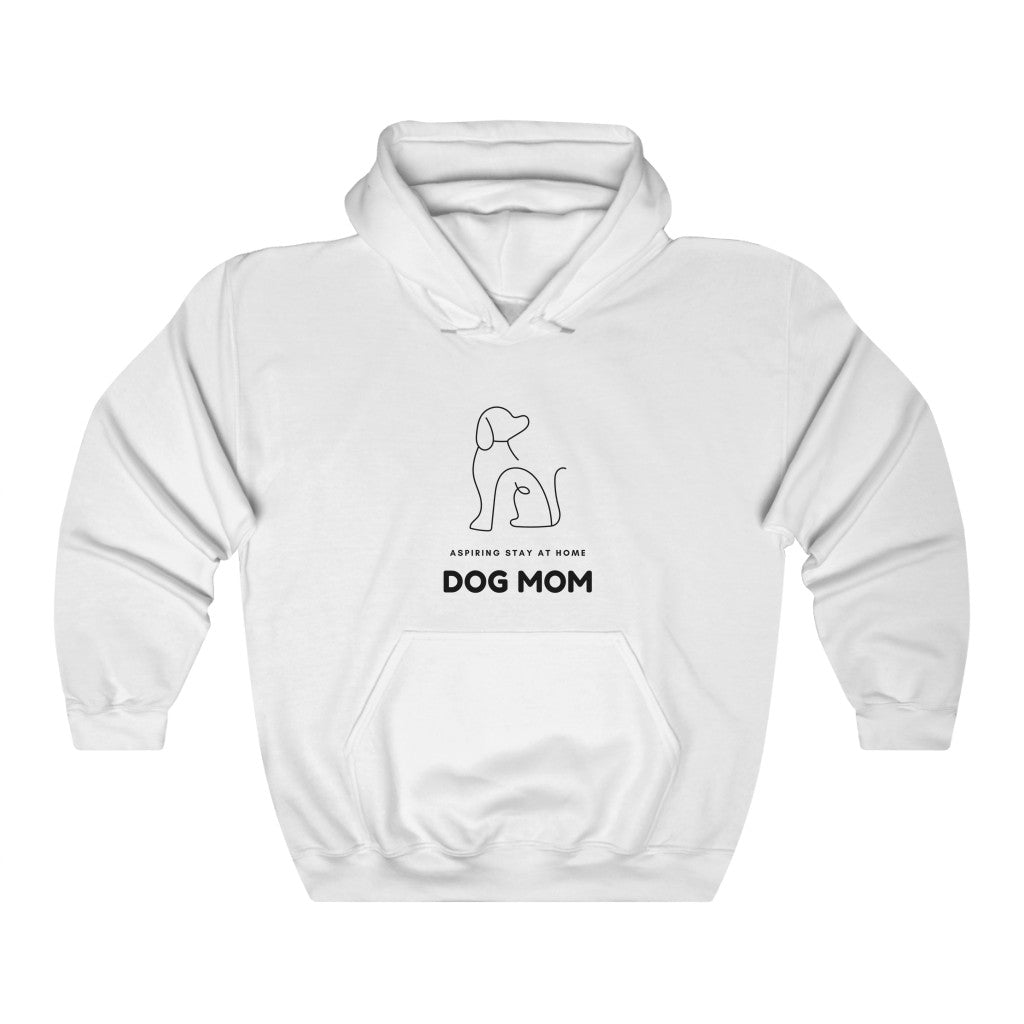 When your only aspiration in life is to make sure your dog has the best life possible.  This funny Aspiring Stay at Home Dog Mom hoodie is  super soft and comfortable. Perfect for walks or cuddling on the couch with your furry friend, this will be your new favorite hoodie guaranteed. 