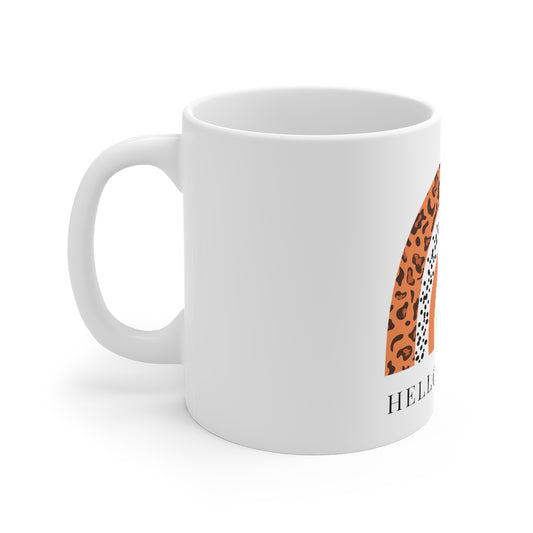 Hello Pumpkin Rainbow Mug 11oz