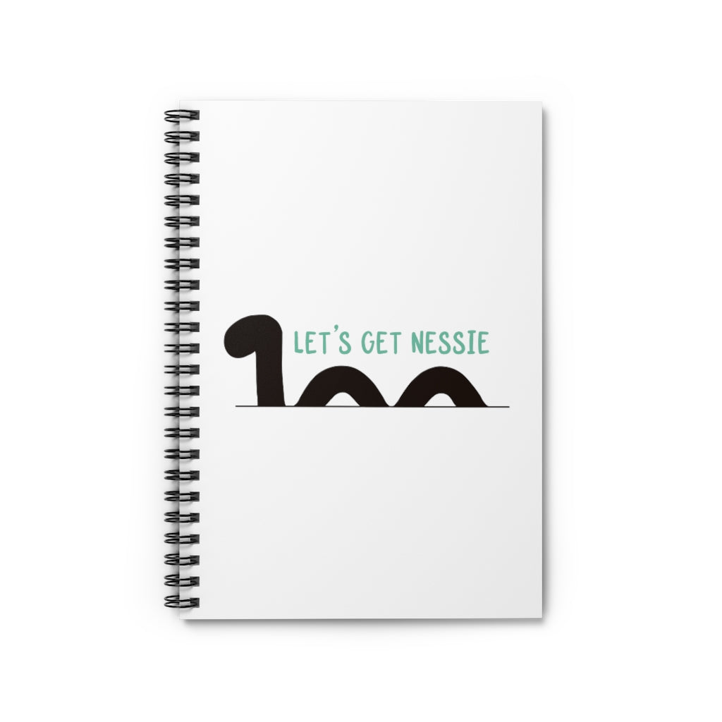 Let’s Get Nessie! This Loch Ness Monster inspired notebook is perfect for getting messy and searching for the mysterious Nessie. This journal has 118 ruled line single pages for you to fill up!
