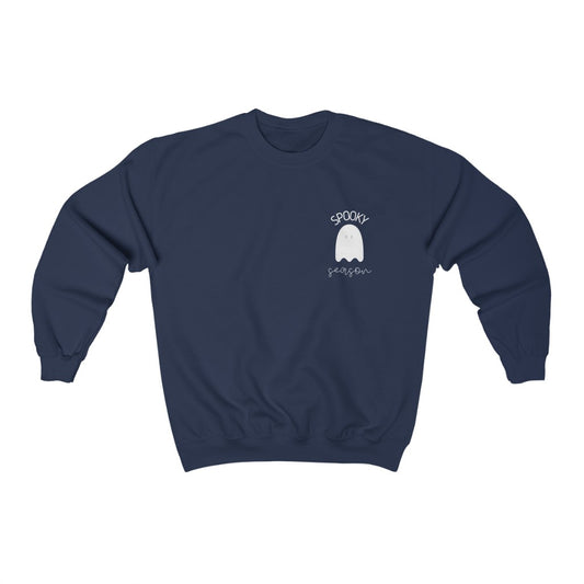 Spooky Season Ghost Crewneck Sweatshirt