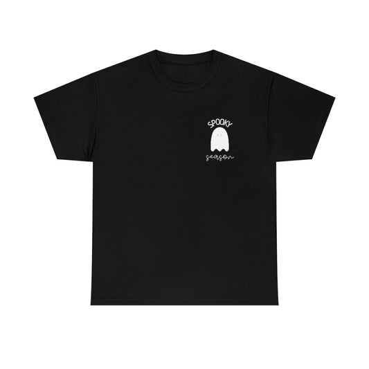 Spooky Season Ghost Cotton T-shirt