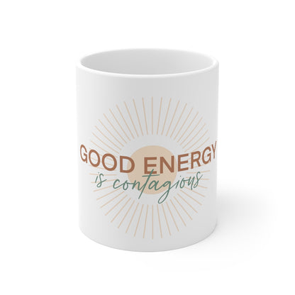 Good Energy is Contagious Mug 11oz - @emmashaffer97 Exclusive!