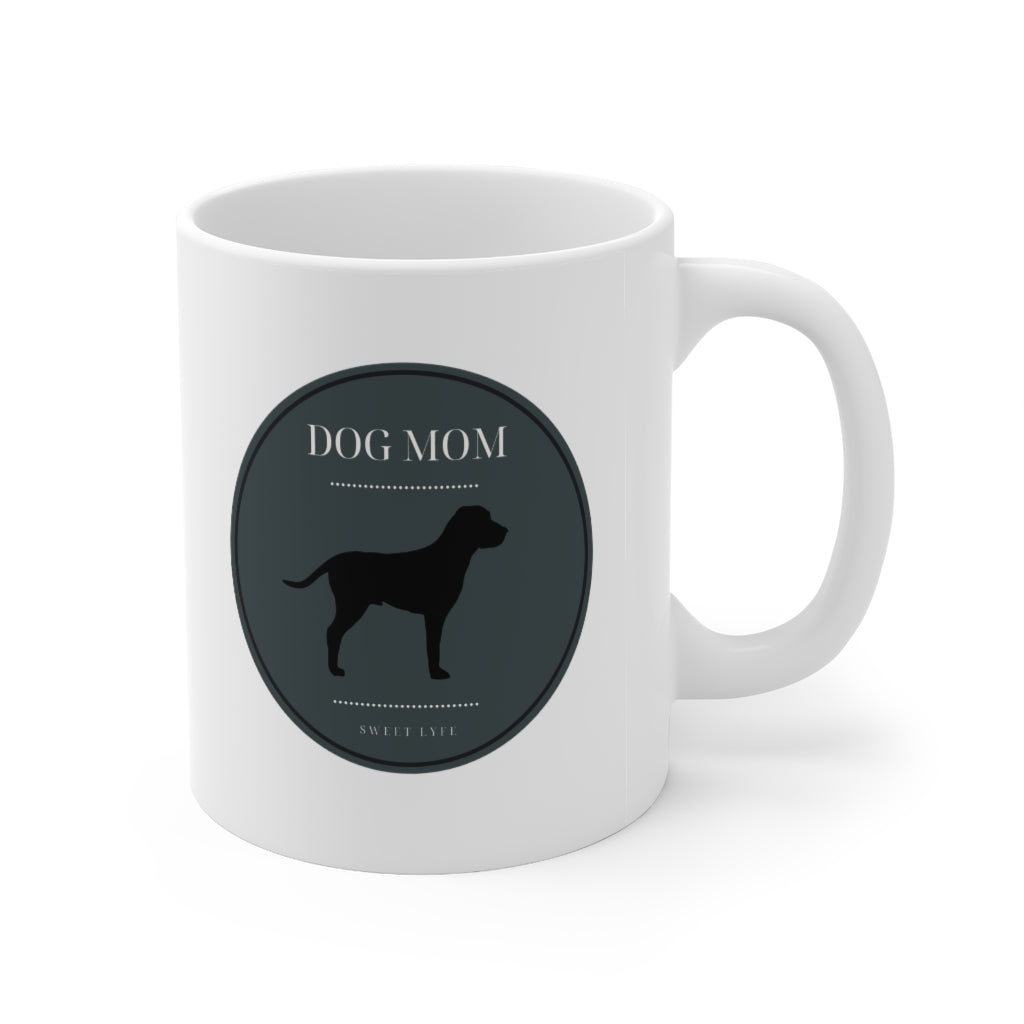 There is nothing better than a girl's best friend.  This stylish dog mom mug has a preppy emblem with a dog.  This mug is perfect to show off your love for your best friend. This mug is 11 oz, lead and BPA free, and microwave and dishwasher safe! 