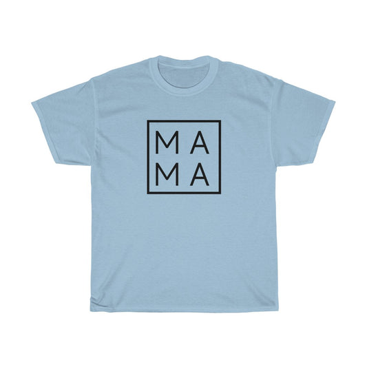Mama Minimalist Square Cotton T-shirt