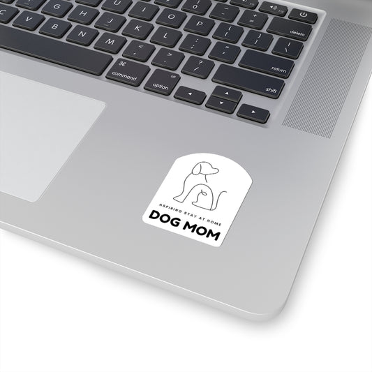 When your only aspiration in life is to make sure your dog has the best life possible. This funny Aspiring Stay at Home Dog Mom sticker is goals. Perfect for your working on your laptop and cuddling on the couch with your furry friend, this will be your new favorite sticker guaranteed.