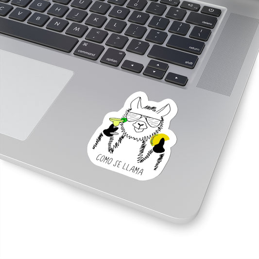 Coming Se Llama?! This funny sticker puts a fun and festive twist on the original Spanish saying. Show off your sense of humor and love for llamas with this funny sticker. This llama rocking his taco, margarita, and cool sunglasses are the perfect gift for your Cinco de Mayo holiday!